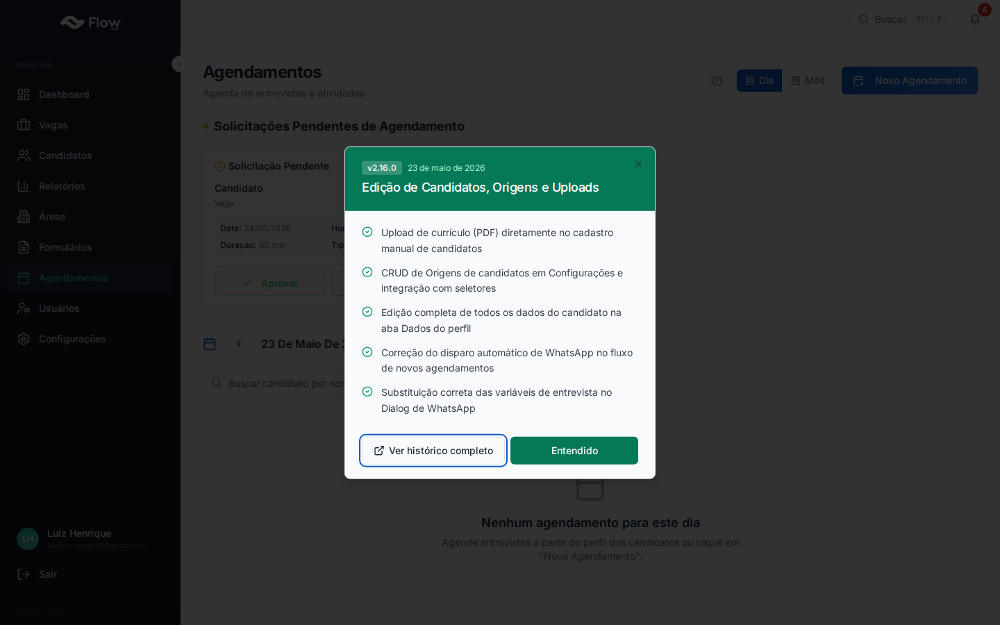 Agendamentos